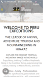 Mobile Screenshot of peruexpeditions.com